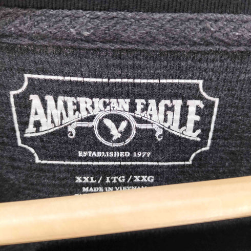 アメリカンイーグル AMERICAN EAGLE ラグラン サーマル メンズ import:XL