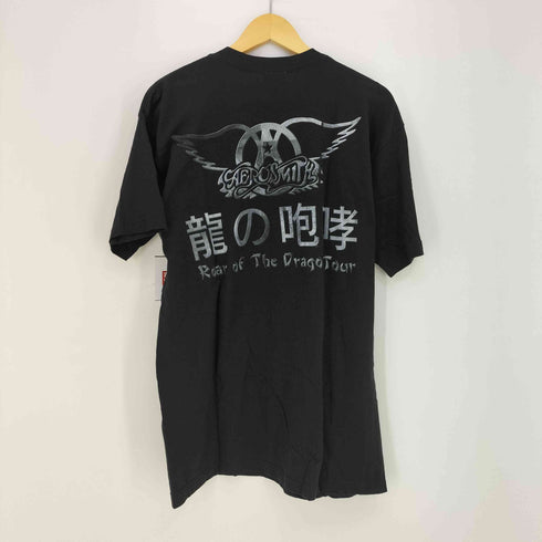 ジャイアント giant 90s USA製 両面プリント 龍の咆哮 バンド Tシャツ メンズ import:L