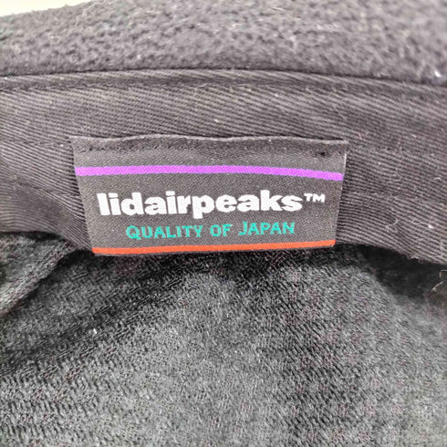 lidairpeaks チェック ナイロンフライトキャップ メンズ