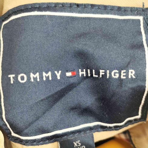 トミーヒルフィガー TOMMY HILFIGER 裏地チェック ロゴ刺繍 スイングトップジャケット メンズ JPN:XS