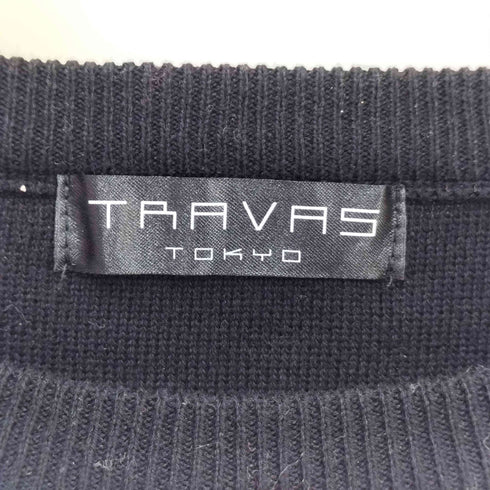 トラヴァストウキョウ TRAVAS TOKYO トランプ柄 ニット レディース FREE
