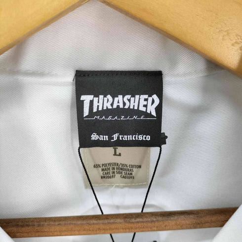 スラッシャー THRASHER Dickiesボディ ワークシャツ メンズ import:L