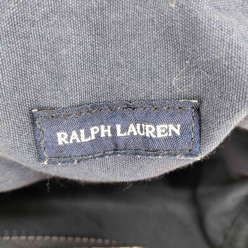ラルフローレン RALPH LAUREN 総柄 パッチワーク ショルダー ボストンバッグ メンズ