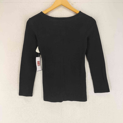 CLUMZY Y2K ラメ ラインストーン L/S カットソー レディース FREE