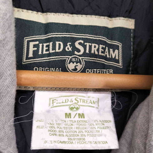 フイールドアンドストリーム FIELD&STREAM フードレイヤード チェックネルシャツジャケット メンズ JPN:M