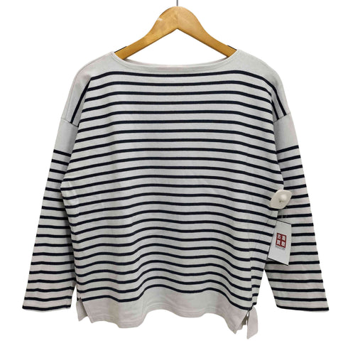 ルトロワ Letroyes ボーダーコットンL/S バスク TEE レディース import:S