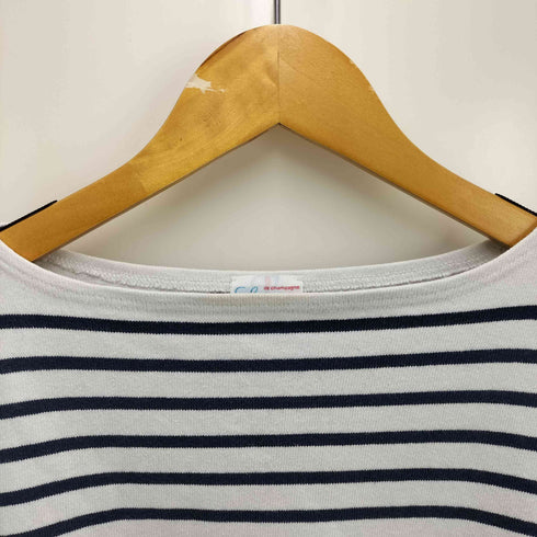 ルトロワ Letroyes ボーダーコットンL/S バスク TEE レディース import:S