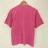 STEFANEL 80-90S MADE IN ITALY イタリア製 刺繍 S/S Tシャツ 短丈 ボックス 裾袖シングル メンズ import:S