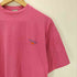 STEFANEL 80-90S MADE IN ITALY イタリア製 刺繍 S/S Tシャツ 短丈 ボックス 裾袖シングル メンズ import:S
