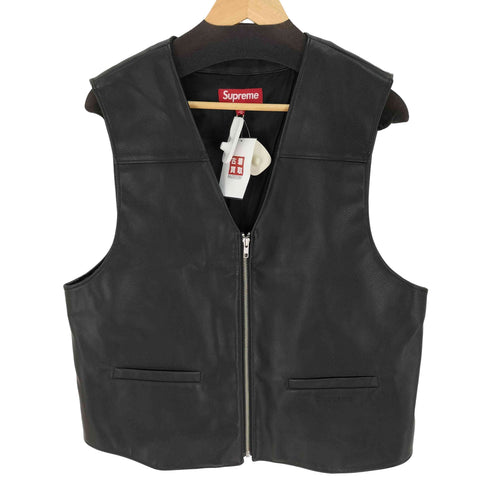シュプリーム Supreme 24ss Faux Leather Vest メンズ import:M