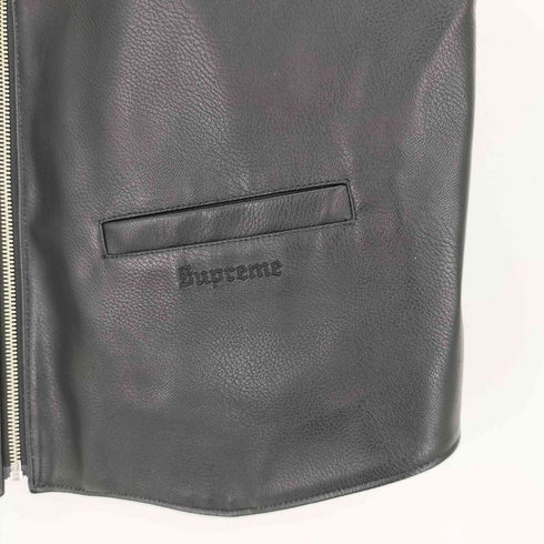 シュプリーム Supreme 24ss Faux Leather Vest メンズ import:M