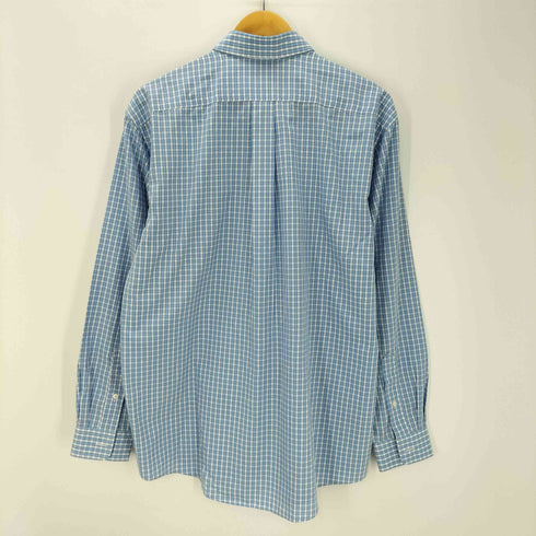 エルエルビーン L.L.Bean 00S WRINKLE RESISTANT L/S ボタンダウン チェック シャツ メンズ import:M