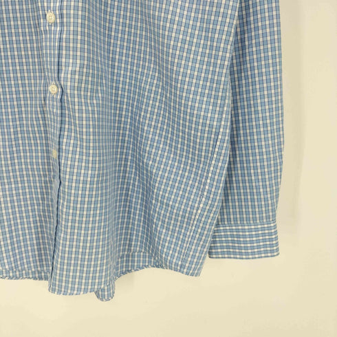 エルエルビーン L.L.Bean 00S WRINKLE RESISTANT L/S ボタンダウン チェック シャツ メンズ import:M