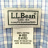 エルエルビーン L.L.Bean 00S WRINKLE RESISTANT L/S ボタンダウン チェック シャツ メンズ import:M