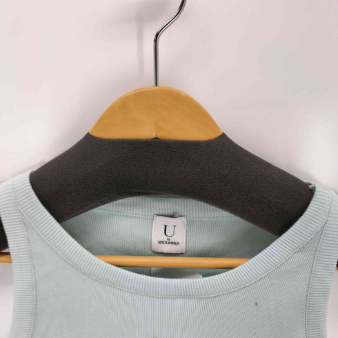 ユーバイスピックアンドスパン U by SPICK&SPAN 25SS ノースリハートタンクトップ レディース F