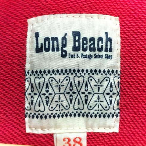 Long Beach インサイドアウト サンフェード 加工 ダブル ジップ フーディー パーカー IMPRESTORE メンズ JPN:M