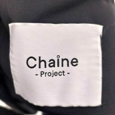 Chaine-project- 2連 ダブルジップ デザインマウンテンパーカー レディース