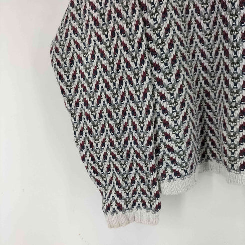 ウールリッチ WOOLRICH 90S 総柄 コットンニット メンズ import:L
