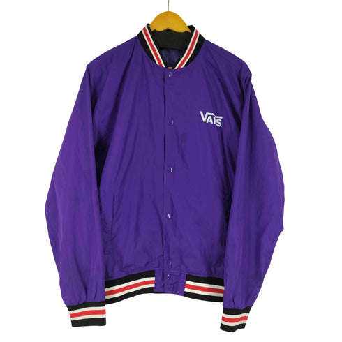 バンズ VANS ロゴプリント ナイロンジャケット メンズ import:XL