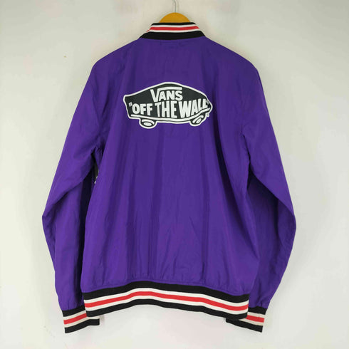 バンズ VANS ロゴプリント ナイロンジャケット メンズ import:XL