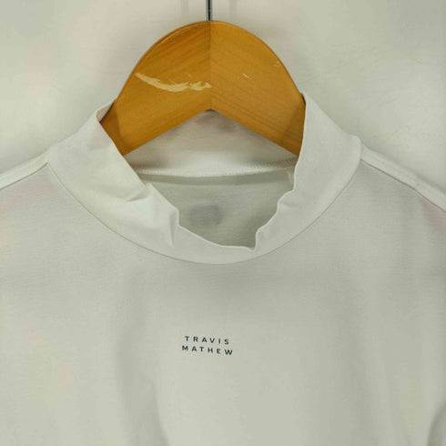 トラビスマシュー Travis Mathew ロゴ入り半袖 モックネックシャツ メンズ import:L