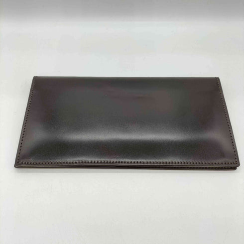 バーニーズニューヨーク BARNEYS NEWYORK レザー 長財布 メンズ