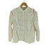 ユナイテッドアローズ UNITED ARROWS C パールモチーフ フリル ブラウス B† レディース JPN:36