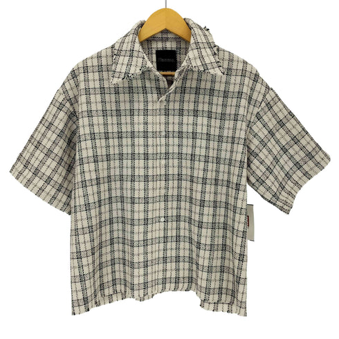 Nanmo. カットオフ TWEED SHIRT メンズ JPN:M