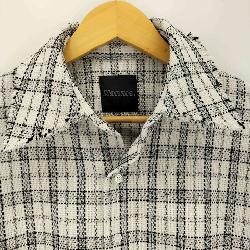 Nanmo. カットオフ TWEED SHIRT メンズ JPN:M