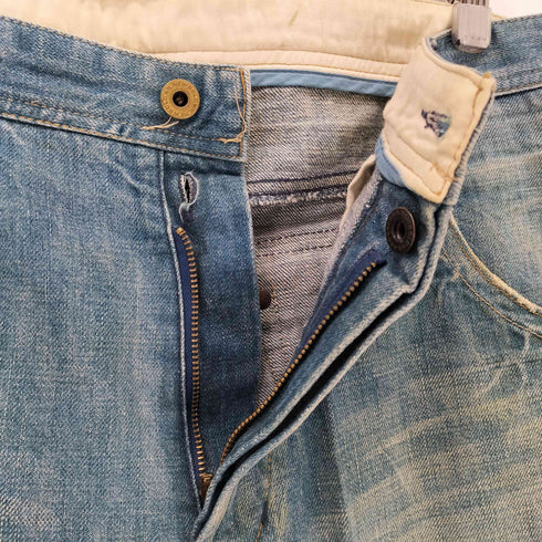 アールニューボールド R.NEWBOLD ジップポケット ストレートデニムパンツ メンズ JPN:L
