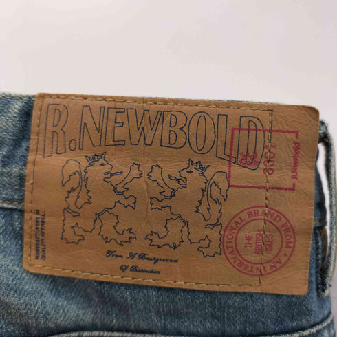 アールニューボールド R.NEWBOLD ジップポケット ストレートデニムパンツ メンズ JPN:L