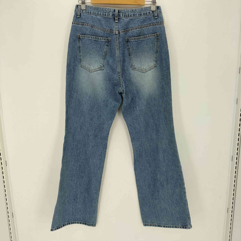 GO JEANS ワイドストレートデニムパンツ メンズ JPN:M