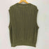 SOFTHYPHEN LINEN CABLE KNIT VEST レディース 03