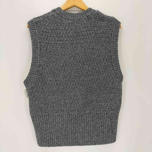 ザラ ZARA コットンポリニットベスト メンズ m