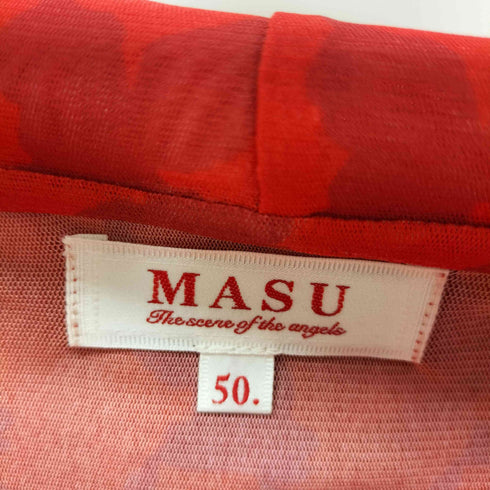 エムエーエスユー MASU 25AW ANGEL MONOGRAM HOODIE メンズ 50