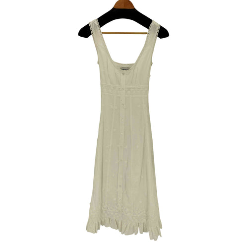 DANIELLE GUIZIO Florrie Eyelet Dress レディース S