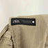 ザラ ZARA リネン混 カーゴパンツ メンズ m