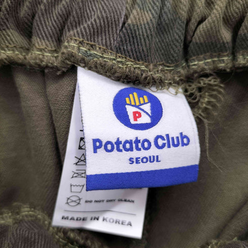 potato club カモ柄パラシュートパンツ y2k メンズ FREE