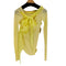 GLOWNY LOREN BOW LONG SLEEVE レディース L