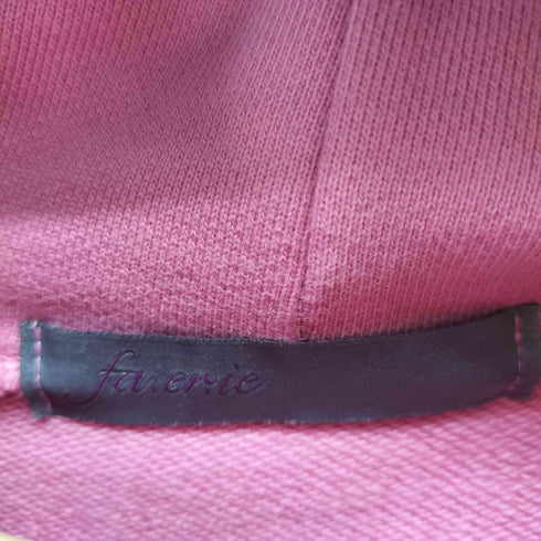 fa.er.ie BAD trim hoodie レディース