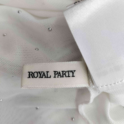 ロイヤルパーティー ROYAL PARTY ラインストーンデザインブラウス レディース FREE