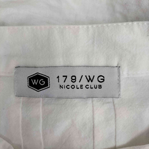 イチナナキュウダブルジーニコルクラブ 179/WG NICOLE CLUB チャイナボタンブラウス レディース JPN:38