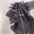NO DRESS レースフリルベスト レディース S
