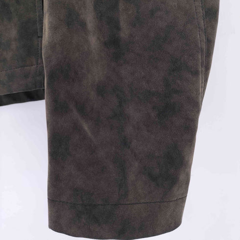 COOR COOR LEATHERTEX フェイクスエードスイングトップ メンズ