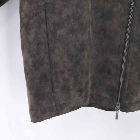 COOR COOR LEATHERTEX フェイクスエードスイングトップ メンズ