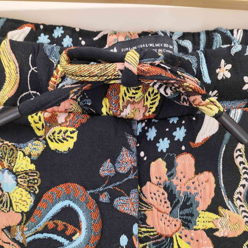 ザラ ZARA 刺繍デザイン テーパードパンツ メンズ JPN:XL