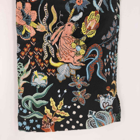 ザラ ZARA 刺繍デザイン テーパードパンツ メンズ JPN:XL