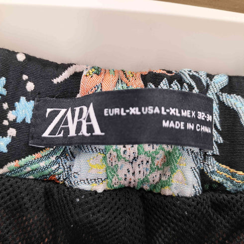 ザラ ZARA 刺繍デザイン テーパードパンツ メンズ JPN:XL