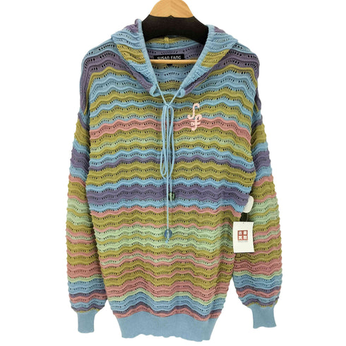 SUSAN FANG WAVE KNIT HOODIE レディース XS/S