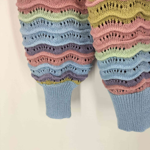 SUSAN FANG WAVE KNIT HOODIE レディース XS/S